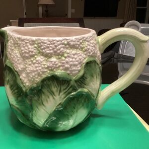 Vintage Cauliflower Pitcher